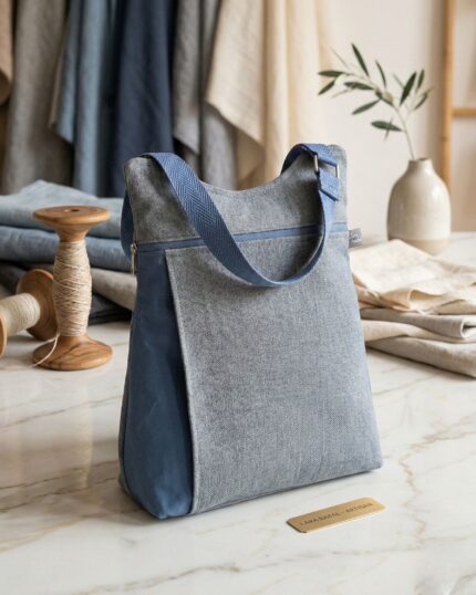 and pocket the backpack. GINA is a Convertible Anti-Theft Backpack: Security and Urban Style This garment is the perfect combination between an elegant shoulder bag and a security backpack. Designed for everyday life in the city, Its handle system allows you to change modes of transport immediately: use the short handle to carry it under your arm or the adjustable handles for maximum comfort as a backpack. Front Design and Exterior Safety Design Detail: The front part stands out for its visual cleanliness, incorporating a vertical pocket with hidden zipper under a small side flap, ideal for quick but discreet access objects. Anti-theft access: The main compartment is located on the back, being totally protected against your back while you wear it, avoiding unwanted openings. Vertical utility pocket: Additionally, On the back it includes a second vertical zipper that allows you to quickly take out and put in small items without having to take off the backpack.. Organized Interior The internal space is designed to maintain order and functionality: Zippered compartment: A closed space inside for smaller or personal items. Tape with carabiner: Includes an integrated strap to hold keys, ensuring that they are always located and within reach as soon as you open the bag. Versatility in a single movement No complicated strap changes necessary. Simply choose the handle you need at all times: Its self-supporting structure makes the transition between bag and backpack natural and fluid. (31 cm ample x 37 cm all x 13 cm fons)