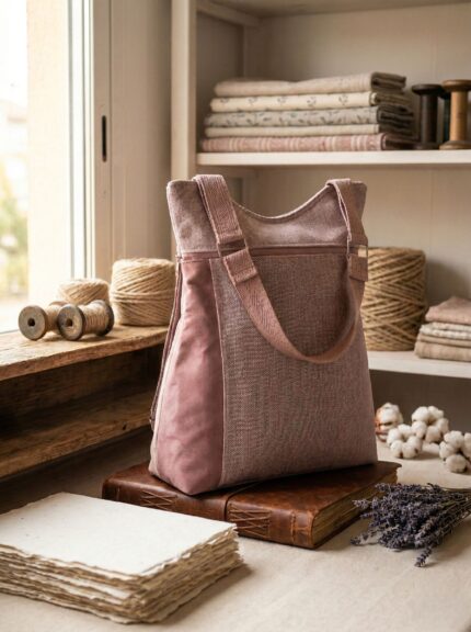 From bag to backpack. GINA is a Convertible Anti-Theft Backpack: Security and Urban Style This garment is the perfect combination between an elegant shoulder bag and a security backpack. Designed for everyday life in the city, Its handle system allows you to change modes of transport immediately: use the short handle to carry it under your arm or the adjustable handles for maximum comfort as a backpack. Front Design and Exterior Safety Design Detail: The front part stands out for its visual cleanliness, incorporating a vertical pocket with hidden zipper under a small side flap, ideal for quick but discreet access objects. Anti-theft access: The main compartment is located on the back, being totally protected against your back while you wear it, avoiding unwanted openings. Vertical utility pocket: Additionally, On the back it includes a second vertical zipper that allows you to quickly take out and put in small items without having to take off the backpack.. Organized Interior The internal space is designed to maintain order and functionality: Zippered compartment: A closed space inside for smaller or personal items. Tape with carabiner: Includes an integrated strap to hold keys, ensuring that they are always located and within reach as soon as you open the bag. Versatility in a single movement No complicated strap changes necessary. Simply choose the handle you need at all times: Its self-supporting structure makes the transition between bag and backpack natural and fluid. (31 cm ample x 37 cm all x 13 cm fons)